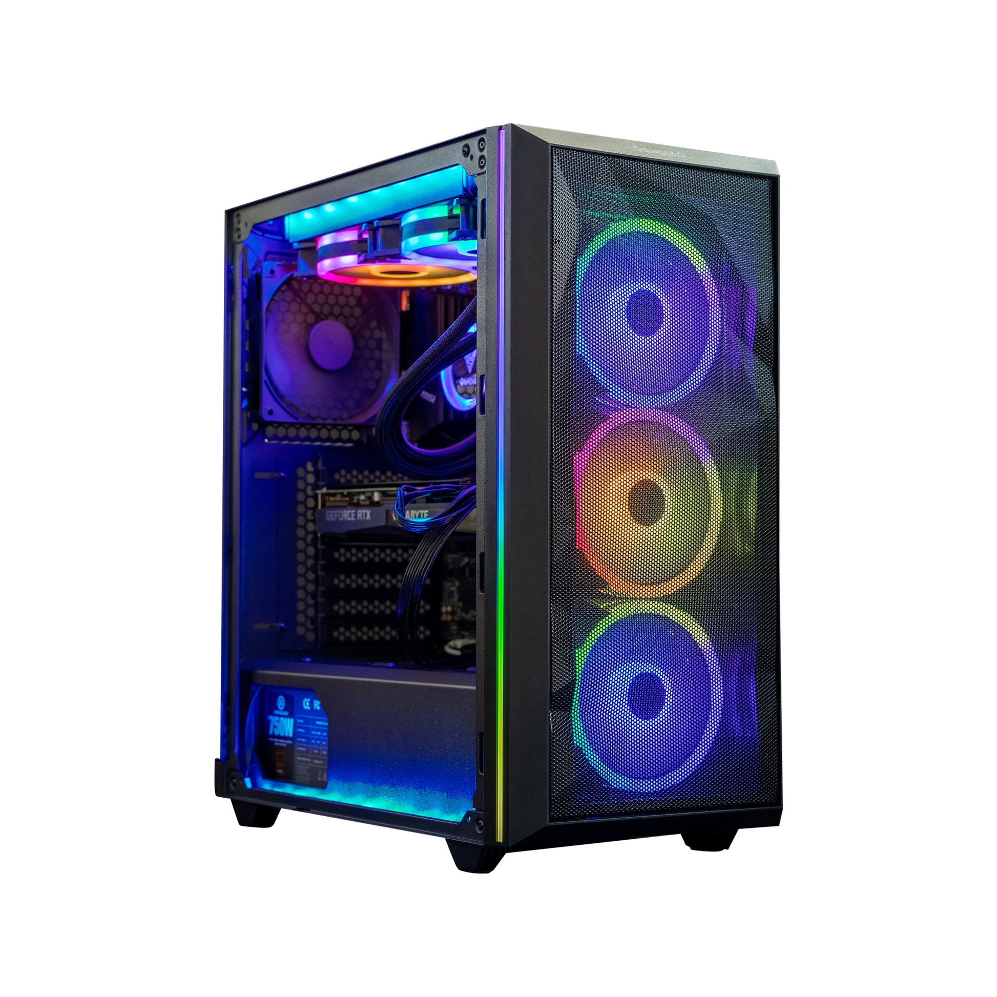 Omega 5 Gaming Desktop, Core I5-12600 6-Core 12-Threads 4.8Ghz Boost, RTX 3070