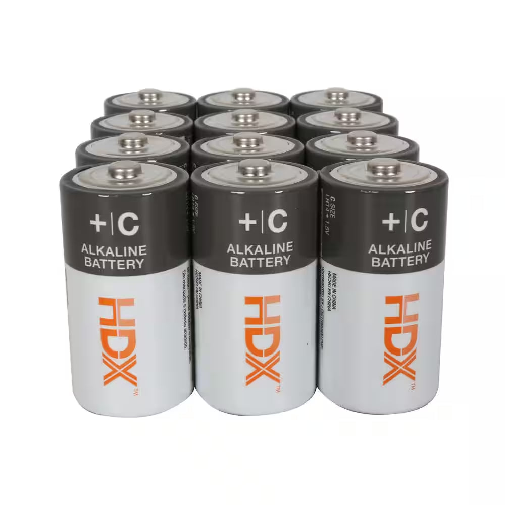 C Alkaline Battery (12-Pack)